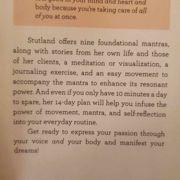 Mantras in Motion Manifest Mindful Movement Mind Body Spirit Yoga Hardcover Book - Picture 12 of 15
